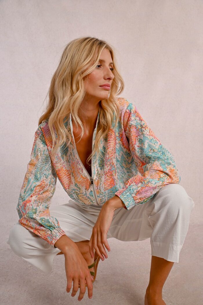 short printed bomber jacket (2)